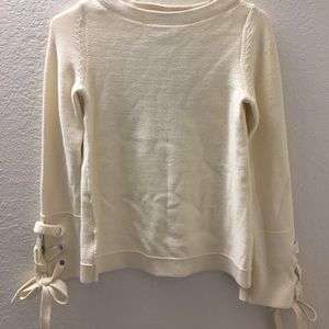 Ann Taylor Cozy sweater - White Cream size XXSP